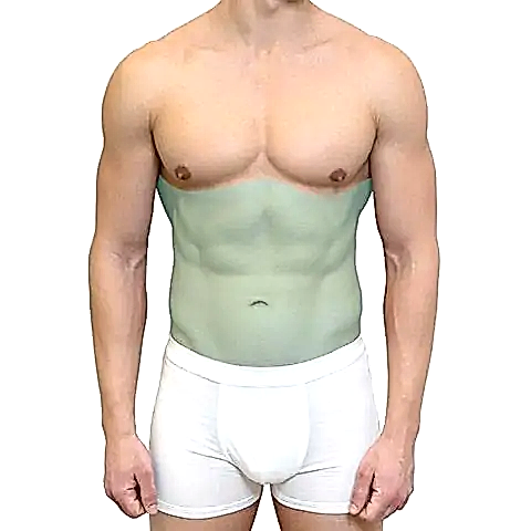 Лазерная эпиляция живот полностью в Алматы